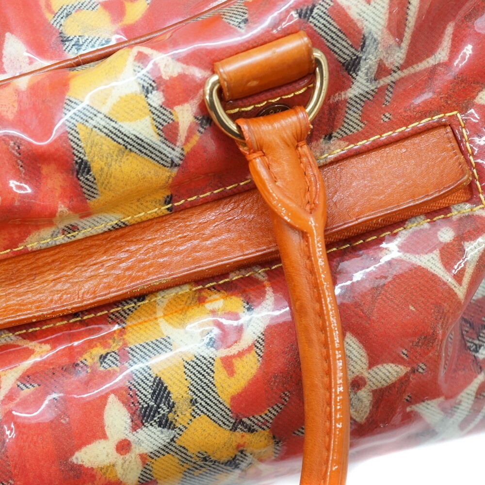 Louis Vuitton Weekender PM Bag Canvas Orange - Picture 10 of 14